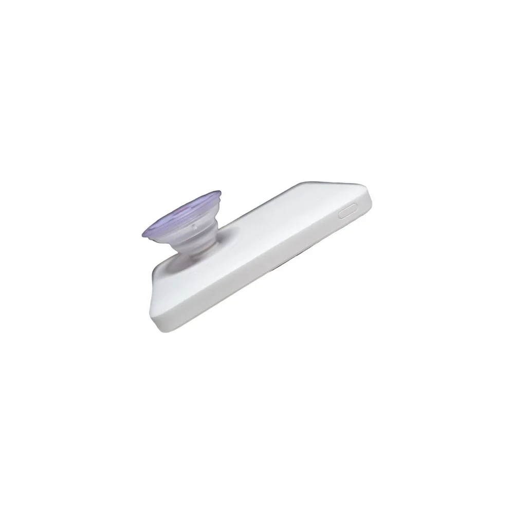Gg4-R PopSockets PowerPack 5000mAh MagSafe & Grip Purple Flower Referb Tested